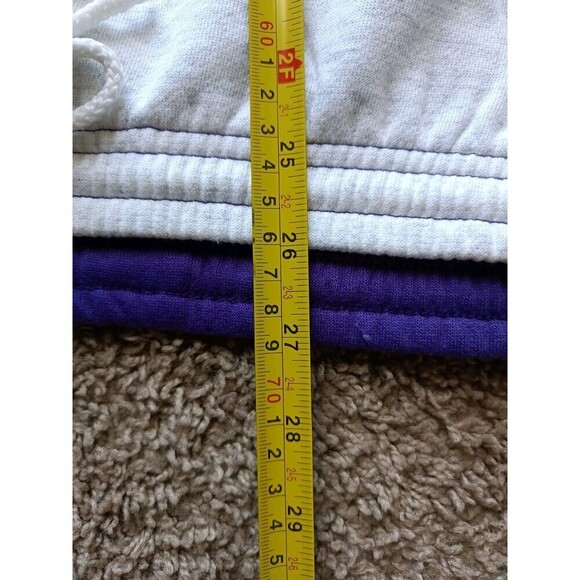 Vintage Bahamas Jacket Women's Size XL Purple Gray Striped Long Sleeve 90s - Picture 7 of 7